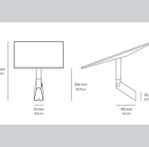 standard wall mount